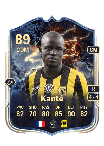N'Golo Kanté Thunderstruck 89 OVR