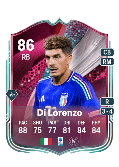 Giovanni Di Lorenzo Festival of Football: Captains 86 OVR