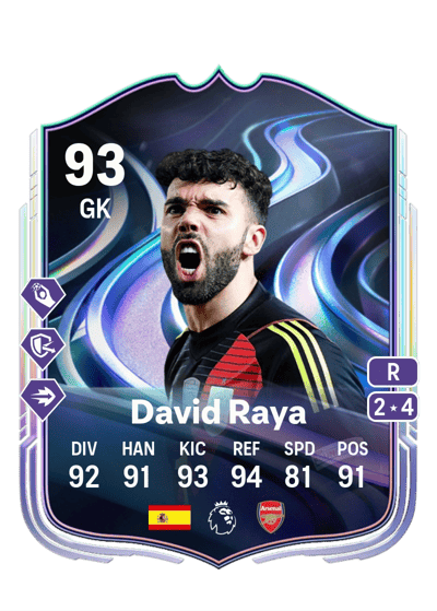 David Raya FoF: Answer the Call 93 OVR