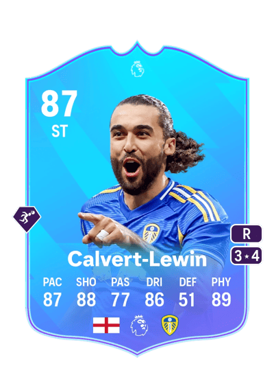 Dominic Calvert-Lewin POTM Premier League 87 OVR