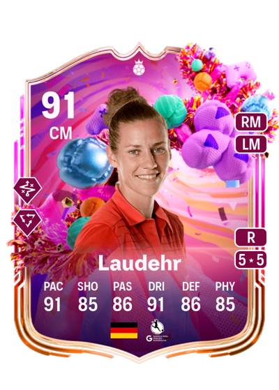 Simone Laudehr FUT Birthday Hero 91 OVR