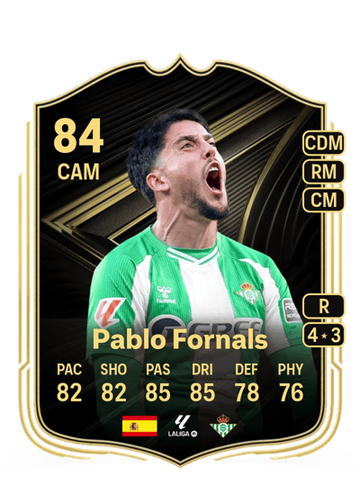Pablo Fornals Team of the Week 84 OVR