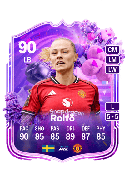 Fridolina Rolfö FUT Birthday 90 OVR