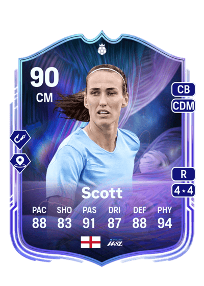 Jill Scott Fantasy UT Hero 90 OVR