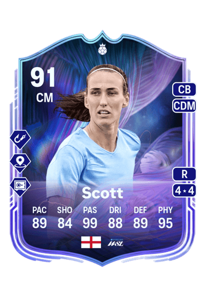 Jill Scott Fantasy UT Hero 91 OVR