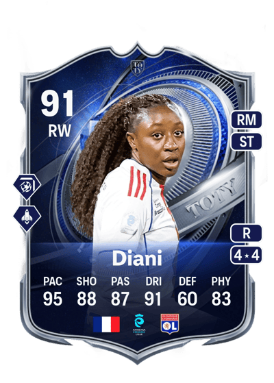 Kadidiatou Diani TOTY Honourable Mentions 91 OVR