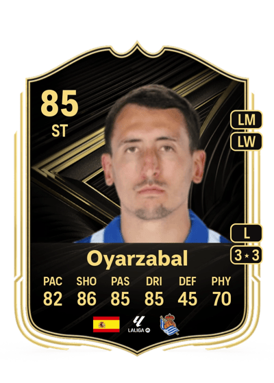 Oyarzabal Team of the Week 85 OVR