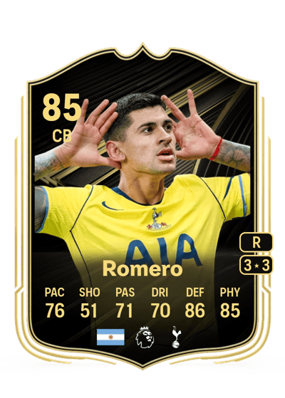 Cristian Romero Team of the Week 85 OVR