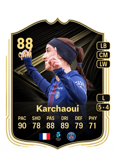 Sakina Karchaoui Team of the Week 88 OVR