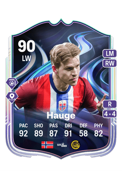 Jens Petter Hauge FoF: Answer the Call 90 OVR