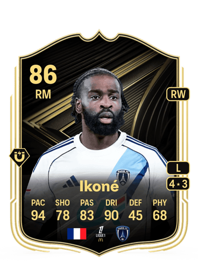 Jonathan Ikoné Team of the Week 86 OVR