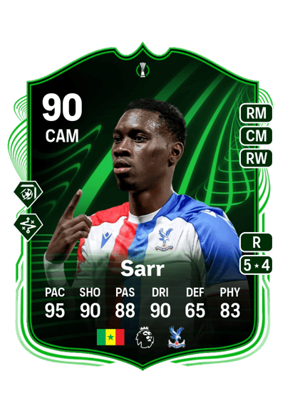 Ismaïla Sarr UECL Road to the Final 90 OVR
