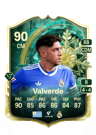 Federico Valverde Winter Wildcards 90 OVR