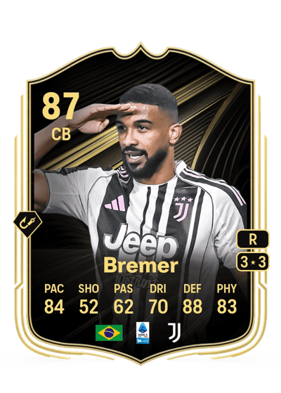 Bremer Team of the Week 87 OVR