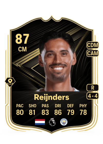Tijjani Reijnders Team of the Week 87 OVR