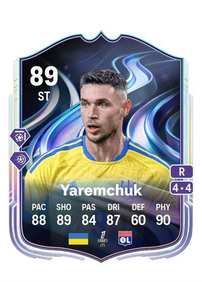 Roman Yaremchuk FoF: Answer the Call 89 OVR