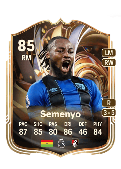 Antoine Semenyo Ratings Reload 85 OVR