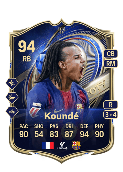 Jules Koundé TEAM OF THE YEAR 94 OVR