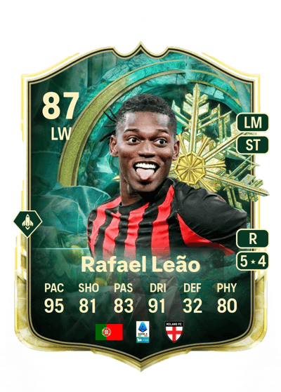Rafael Leão Winter Wildcards 87 OVR
