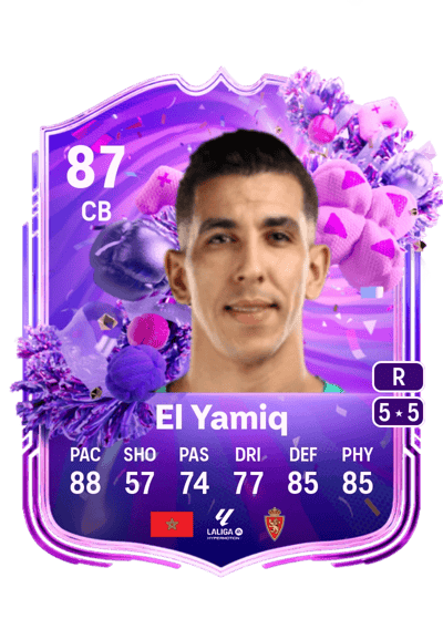 Jawad El Yamiq FUT Birthday 87 OVR