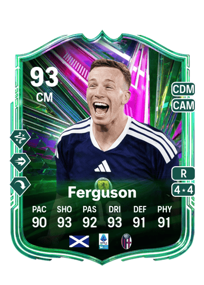 Lewis Ferguson Festival of Football: Path to Glory 93 OVR