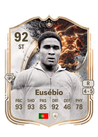 Eusébio Thunderstruck ICON 92 OVR