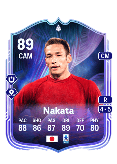 Hidetoshi Nakata Fantasy UT Hero 89 OVR