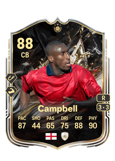 Sol Campbell Trophy Titans ICON 88 OVR