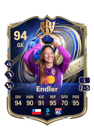 Christiane Endler TEAM OF THE YEAR 94 OVR