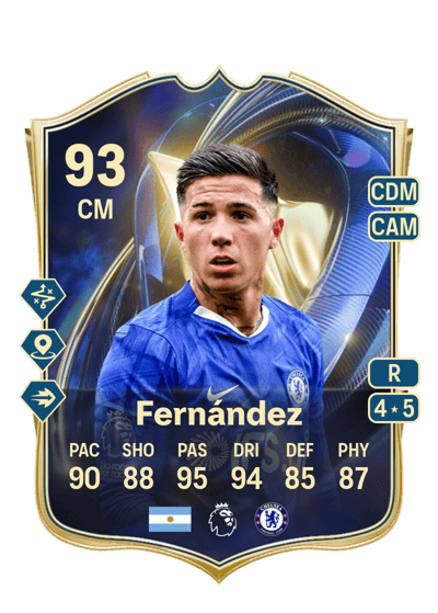Enzo Fernández Team of the Season 93 OVR