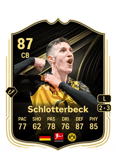 Nico Schlotterbeck Team of the Week 87 OVR