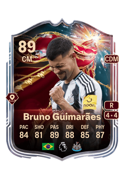 Bruno Guimarães Knockout Royalty 89 OVR