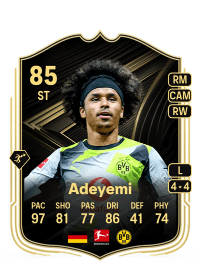 Karim Adeyemi Team of the Week 85 OVR
