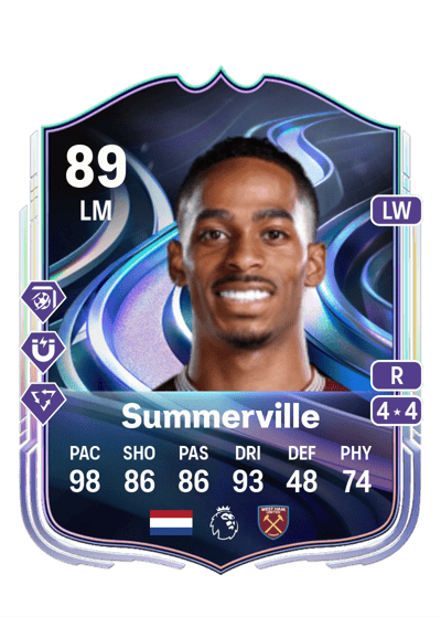 Crysencio Summerville FoF: Answer the Call 89 OVR