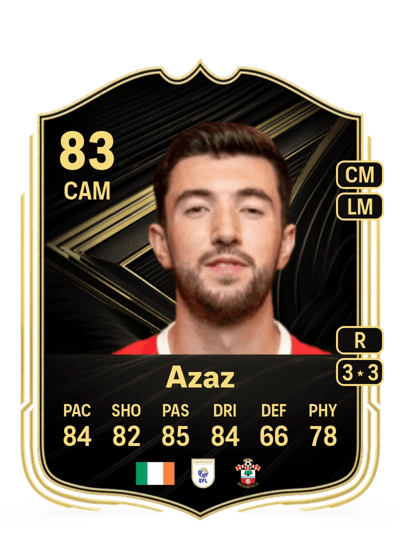 Finn Azaz Team of the Week 83 OVR