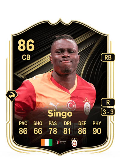 Wilfried Singo Team of the Week 86 OVR