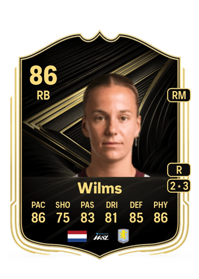 Lynn Wilms Team of the Week 86 OVR