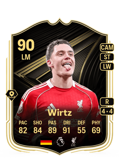 Florian Wirtz Team of the Week 90 OVR