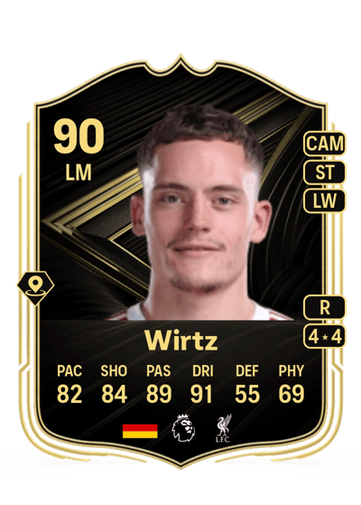 Florian Wirtz Team of the Week 90 OVR