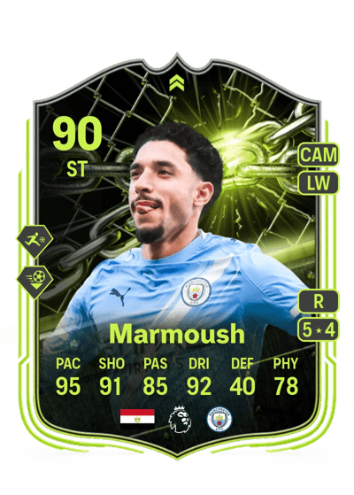Omar Marmoush Showdown Plus 90 OVR