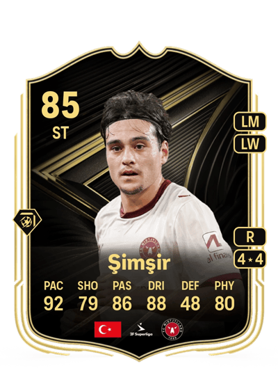 Aral Şimşir Team of the Week 85 OVR