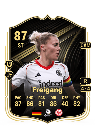 Laura Freigang Team of the Week 87 OVR