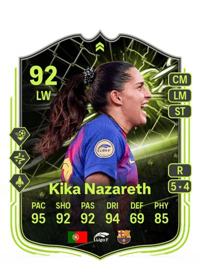 Kika Nazareth Showdown Plus 92 OVR
