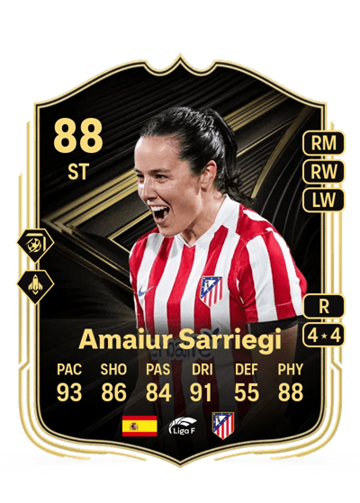 Amaiur Sarriegi Team of the Week 88 OVR