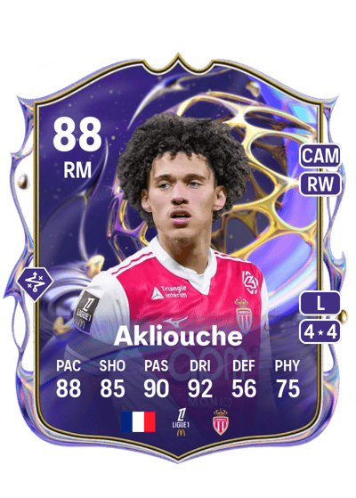 Maghnes Akliouche Future Stars 88 OVR