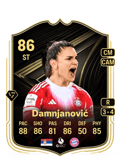 Jovana Damnjanović Team of the Week 86 OVR