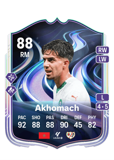 Ilias Akhomach FoF: Answer the Call 88 OVR