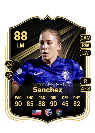 Ashley Sanchez Team of the Week 88 OVR