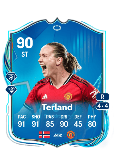 Elisabeth Terland UEFA Women's Champions League Road to the Final 90 OVR