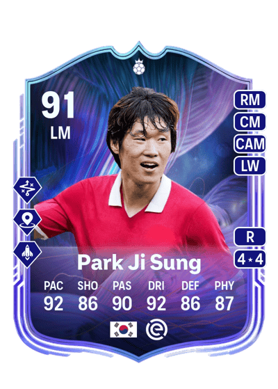 Park Ji Sung Fantasy UT Hero 91 OVR